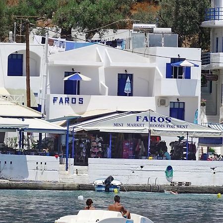 Faros Rooms Loutro Esterno foto