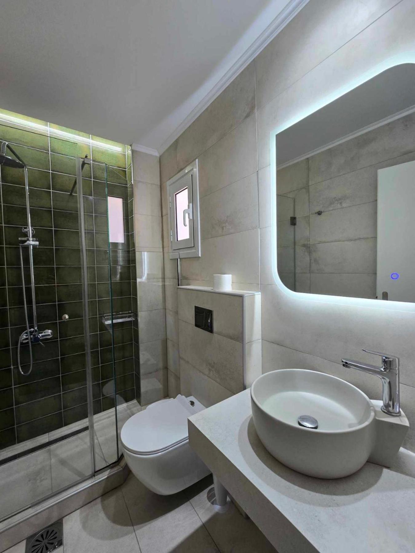 Faros Rooms Loutro Esterno foto