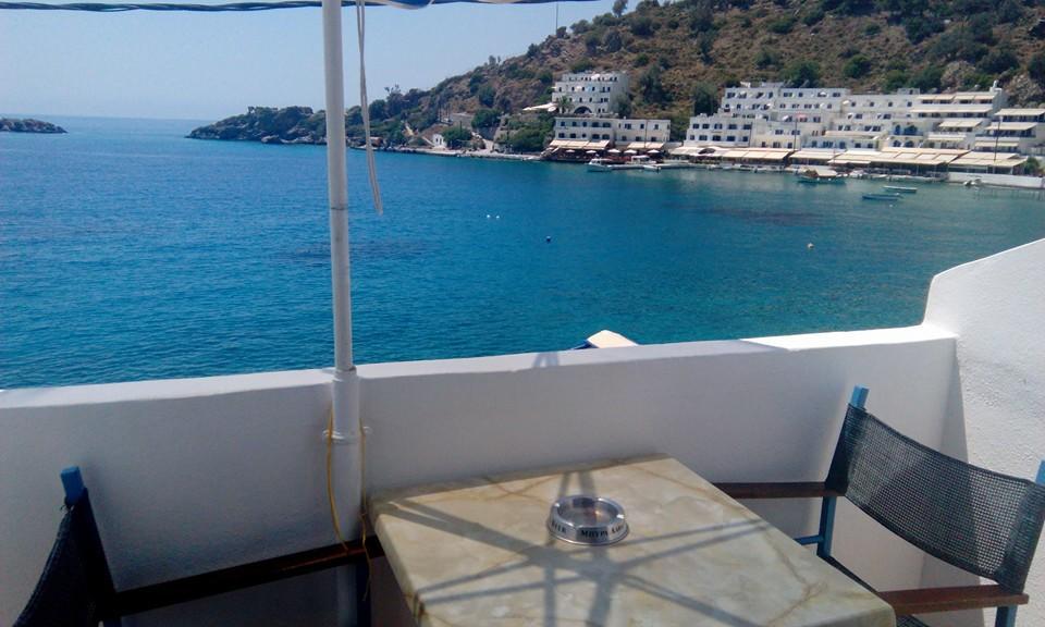 Faros Rooms Loutro Esterno foto
